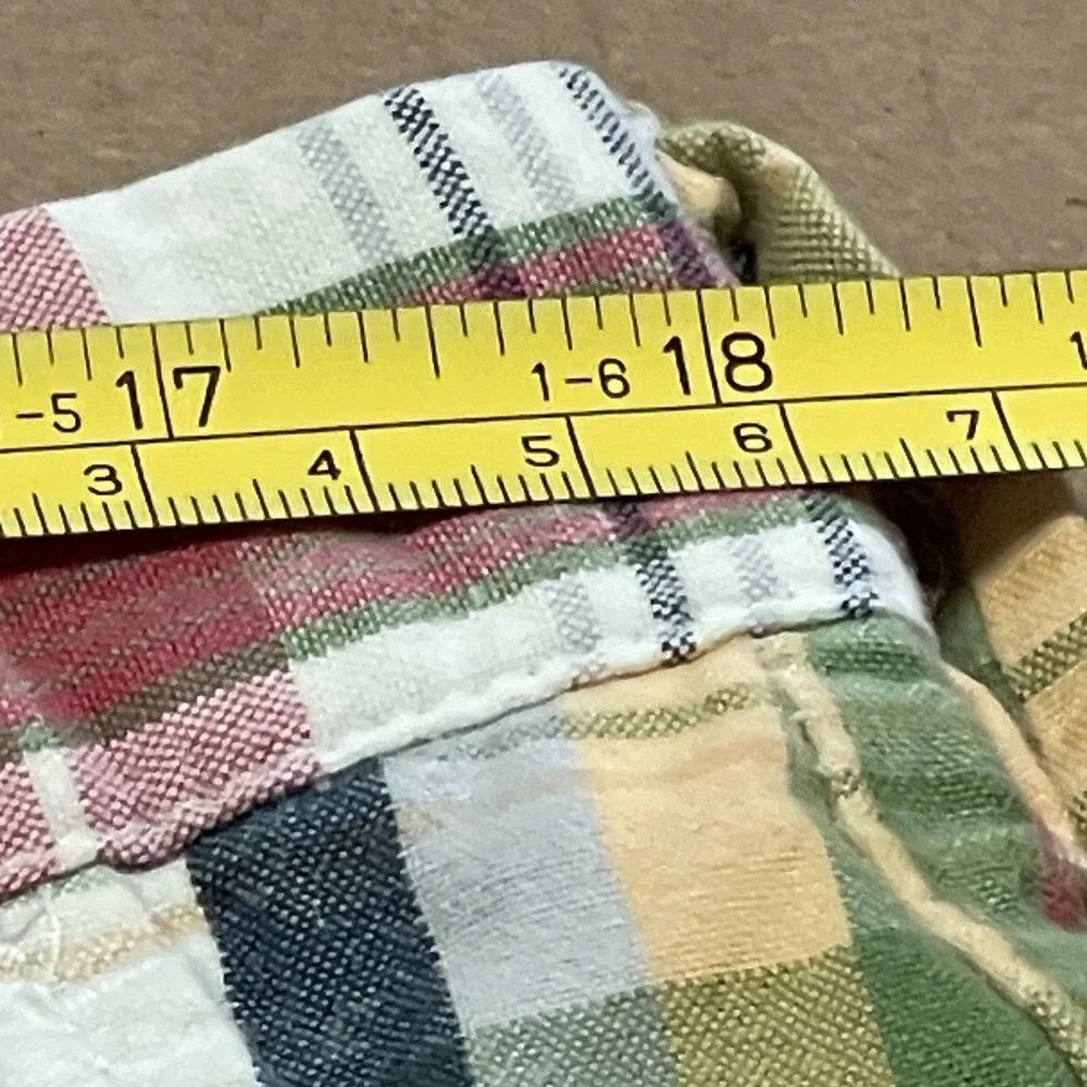 Vintage Polo Ralph Lauren Shorts Men's 36 Plaid Prospect Short Classic 9